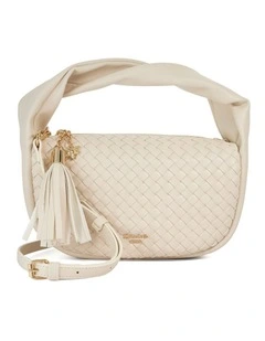 Elorde Woven Bag in Beige