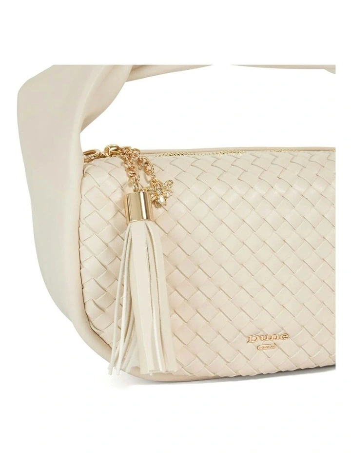 Elorde Woven Bag in Beige image 5