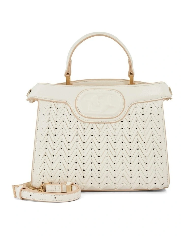 Daily Top Handle Bag in White image 1