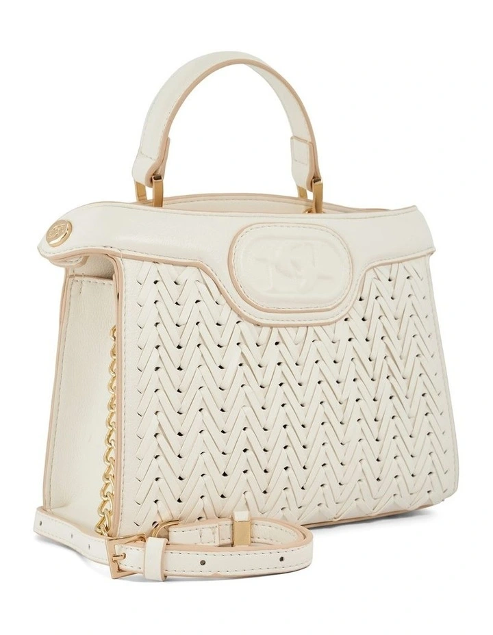 Daily Top Handle Bag in White image 2