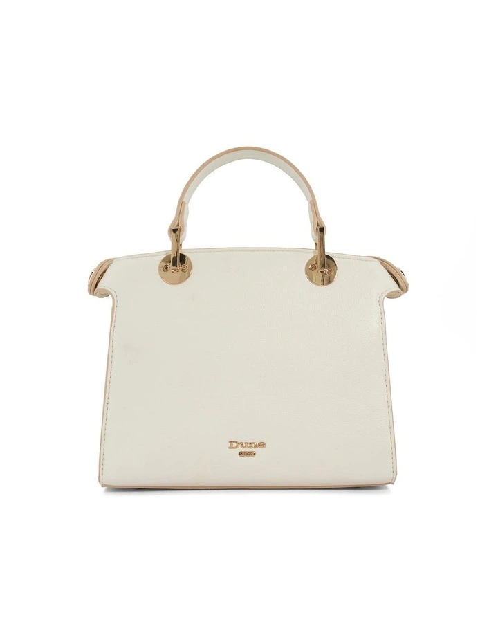 Daily Top Handle Bag in White image 4