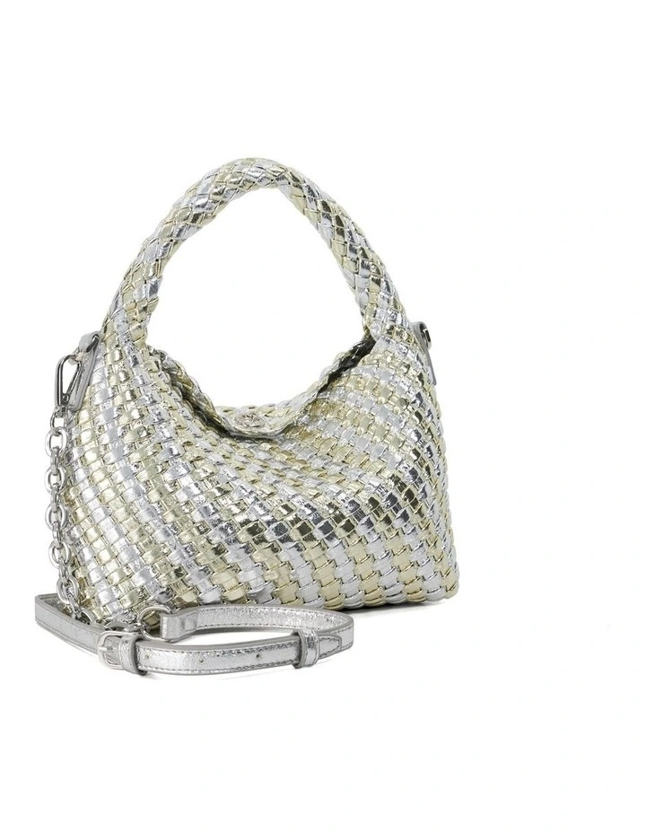 Dinkydeliberate Mini Tote Bag in Gold image 2