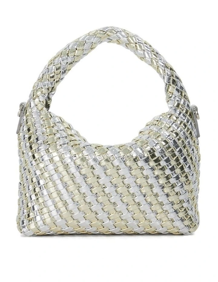 Dinkydeliberate Mini Tote Bag in Gold image 4