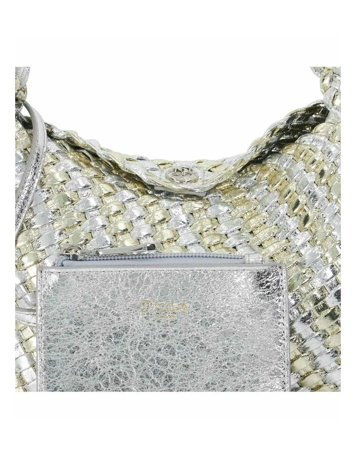 Dinkydeliberate Mini Tote Bag in Gold image 5