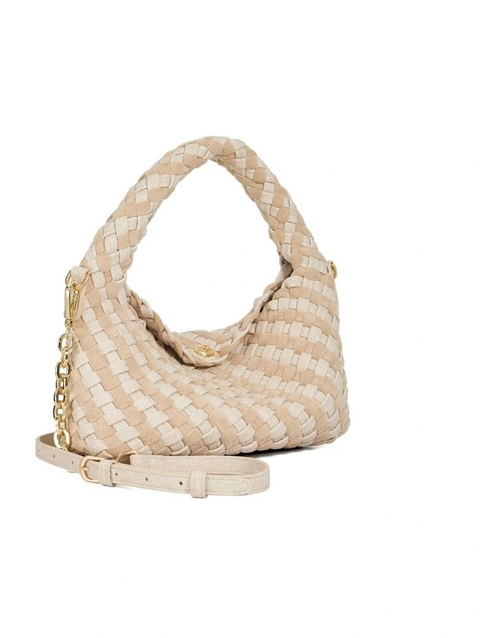 Dinkydeliberate Mini Tote Bag in Cream image 3