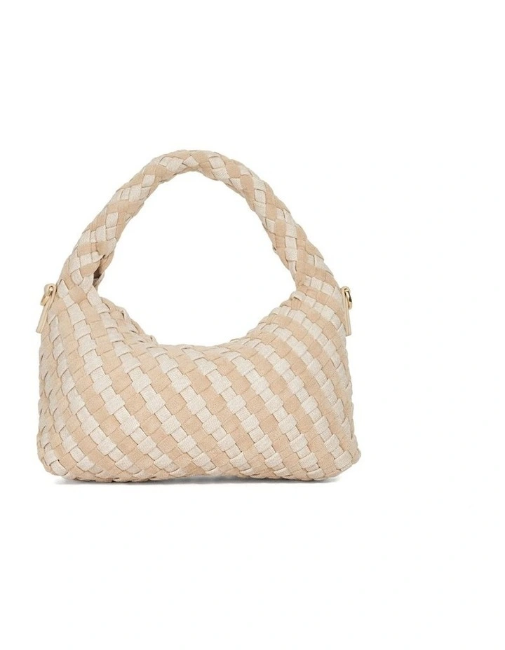 Dinkydeliberate Mini Tote Bag in Cream image 4