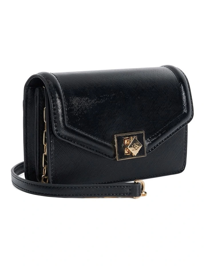 Dassia Clutch Bag in Black image 2