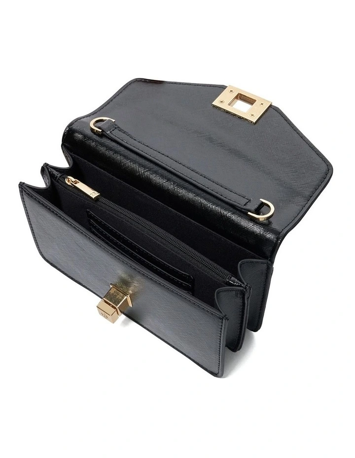Dassia Clutch Bag in Black image 3