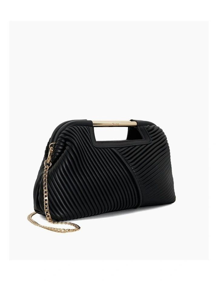 Ebec Clutch Bag in Black image 3
