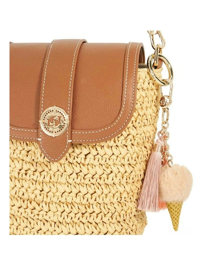 Dimple Crossbody in Natural image 6