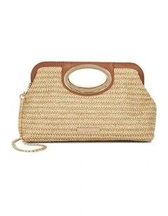 Ellsas Clutch in Natural