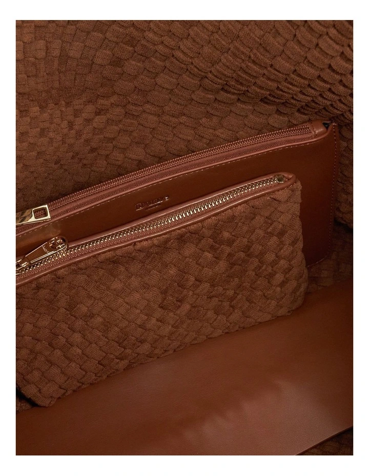 Deliberate XL Tote in Brown image 3