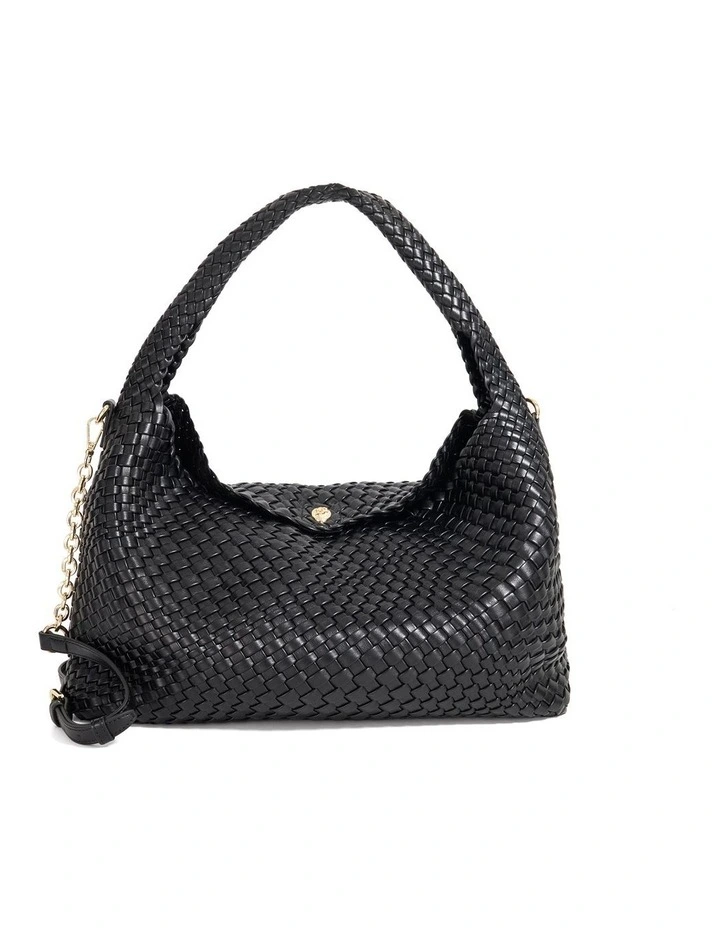 Deliberate L Tote Bag in Black image 1