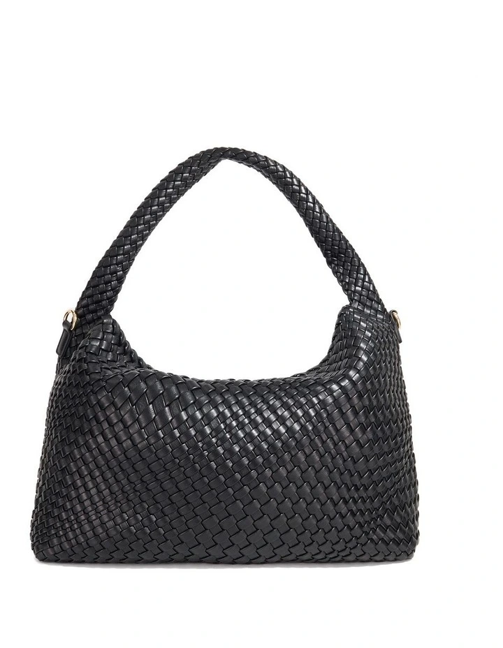 Deliberate L Tote Bag in Black image 4