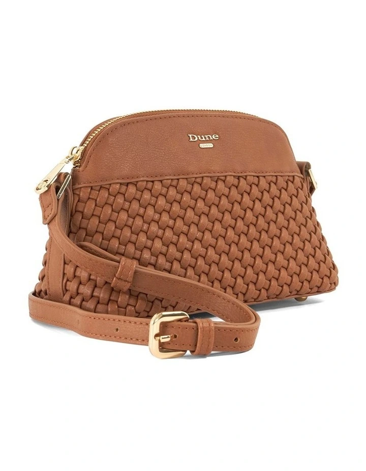 Distinct Crossbody Bag in Tan image 3