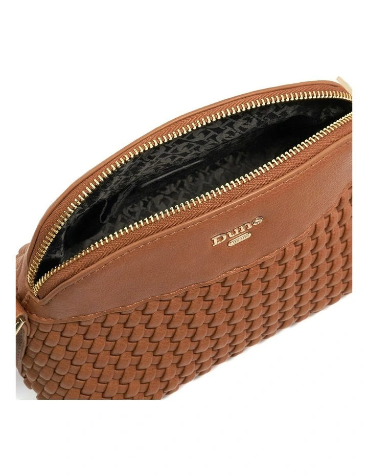 Distinct Crossbody Bag in Tan image 4