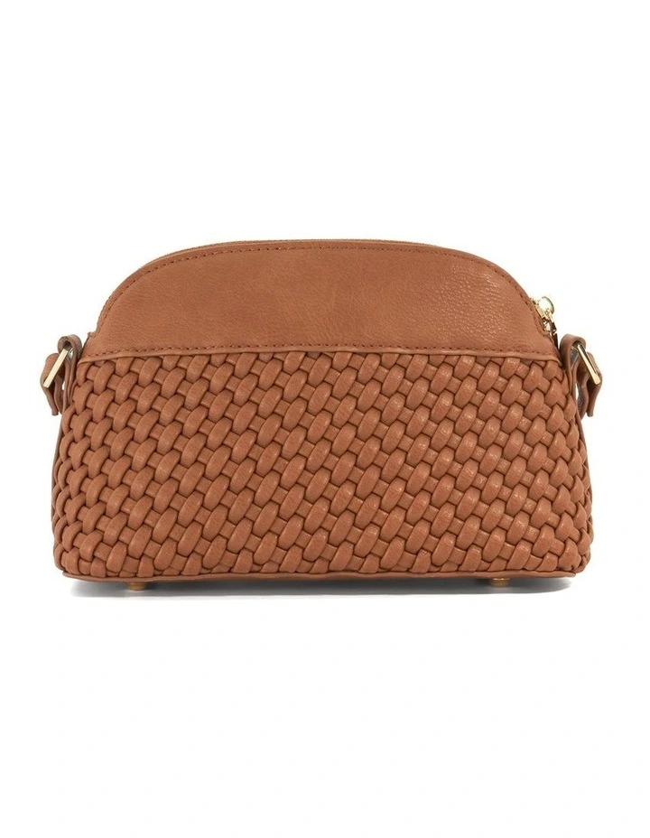 Distinct Crossbody Bag in Tan image 5
