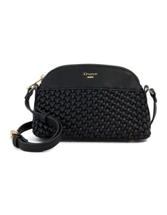 Distinct Crossbody Bag in Black