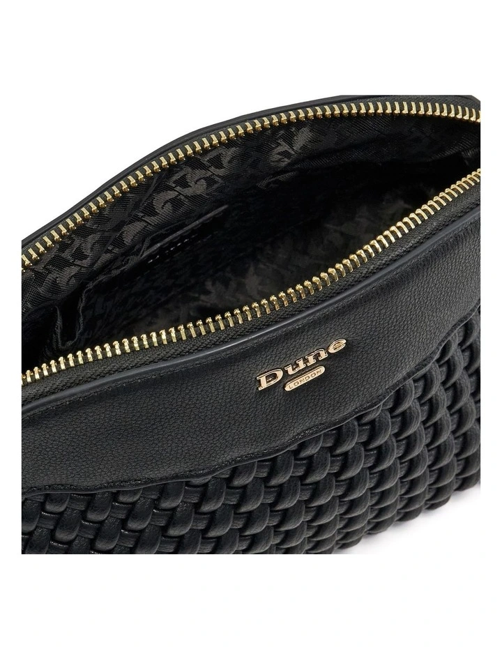 Distinct Crossbody Bag in Black image 4