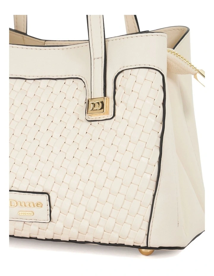 Deavie Tote in Ecru image 5