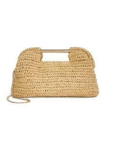Elsabeth Clutch in Natural