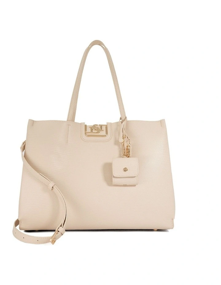 Direct Tote Bag in Ecru image 1