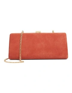 Belinda Tear Drop Clutch in Red