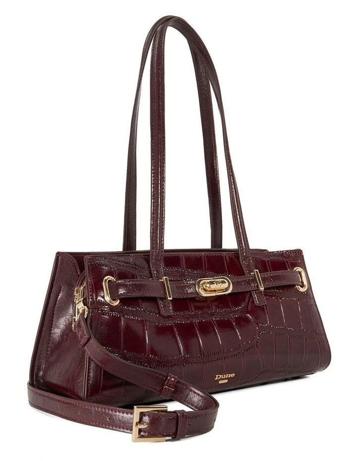 Depend Shoulder Bag in Burgundy image 3