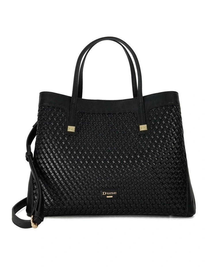 Deave Large Tote Bag in Black image 1