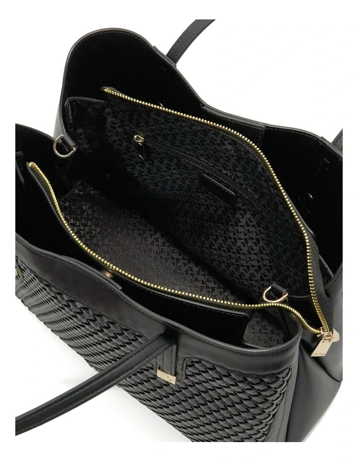 Deave Large Tote Bag in Black image 3