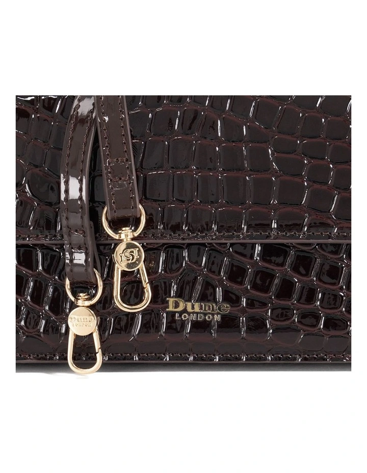 Dalia Crossbody Bag in Burgundy image 5