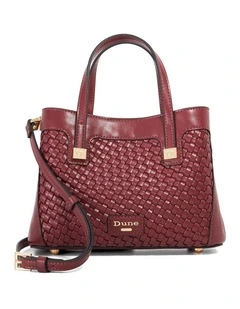 Deavie Mini Tote Bag in Burgundy