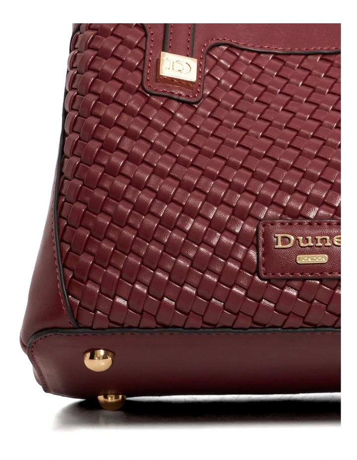 Deavie Mini Tote Bag in Burgundy image 5