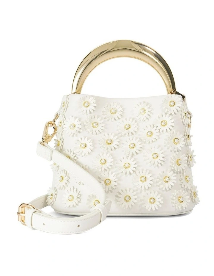 Dharla Top Handle Bag In White image 1
