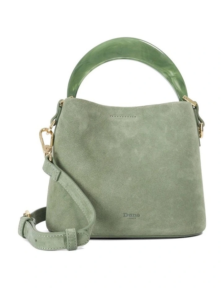 Dharla Top Handle Bag in Sage image 1