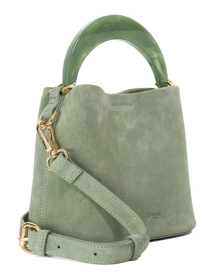 Dharla Top Handle Bag in Sage image 3