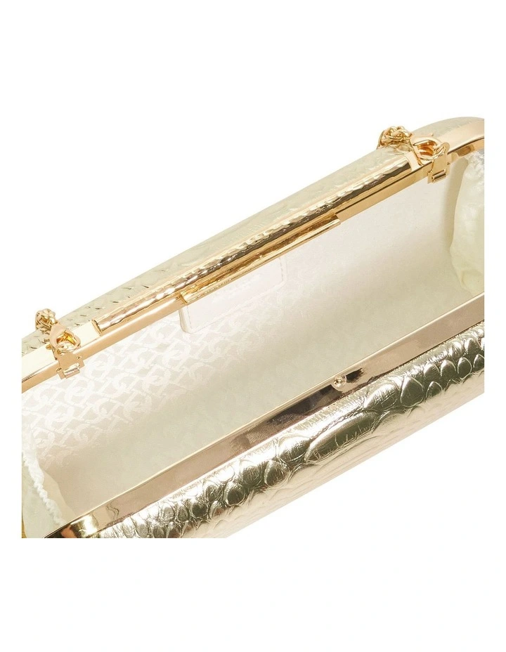 Body Clutch In Gold image 3