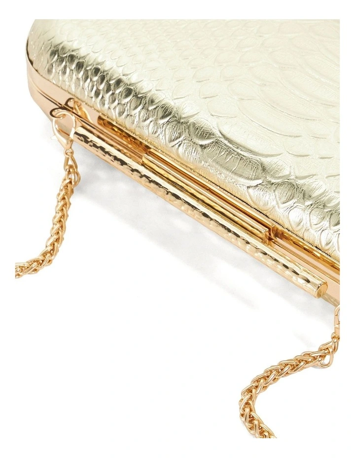 Body Clutch In Gold image 5