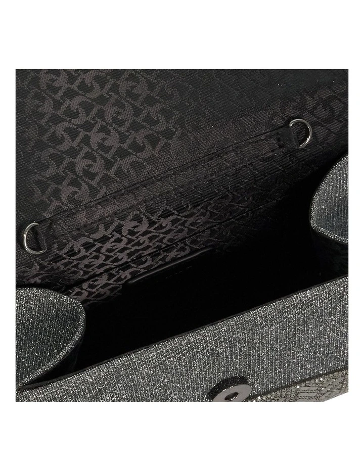 Bedazzle Clutch Bag In Pewter image 4