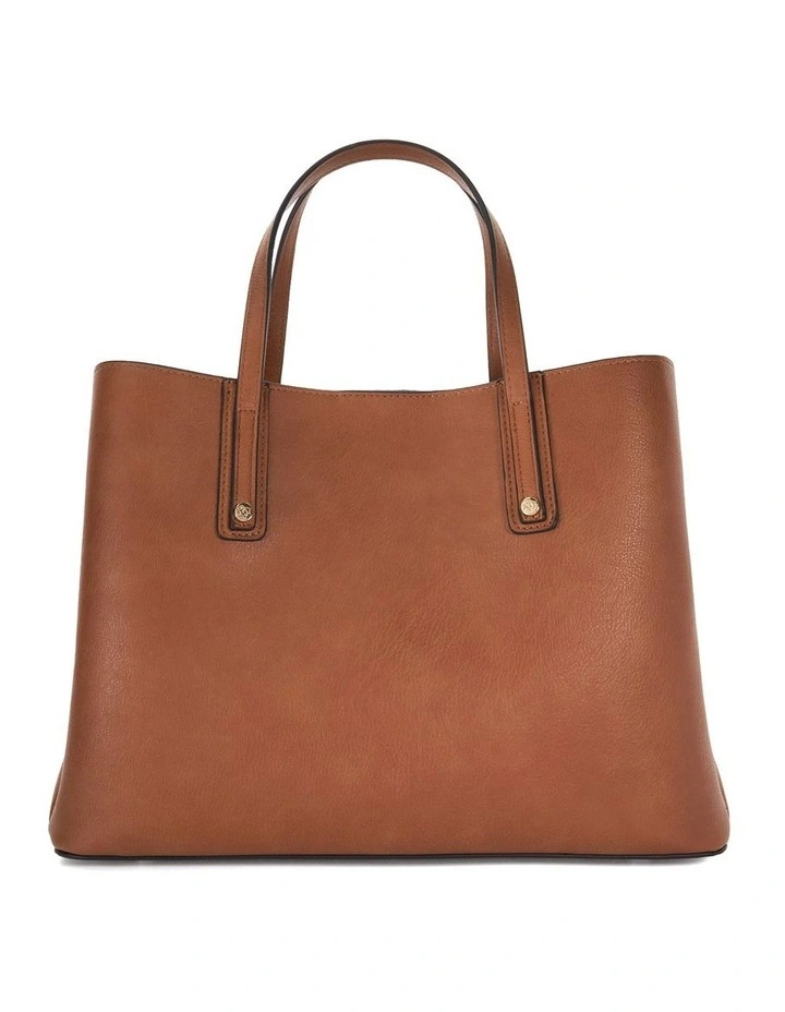 Dorry Tote Bag In Tan image 5