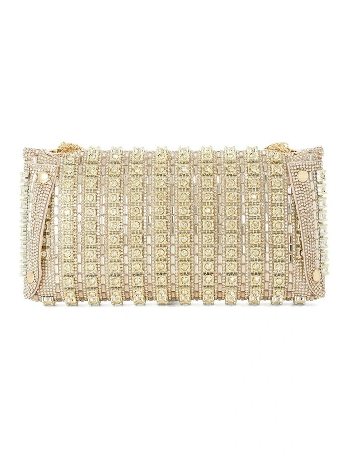 Elabourate Clutch In Gold image 5