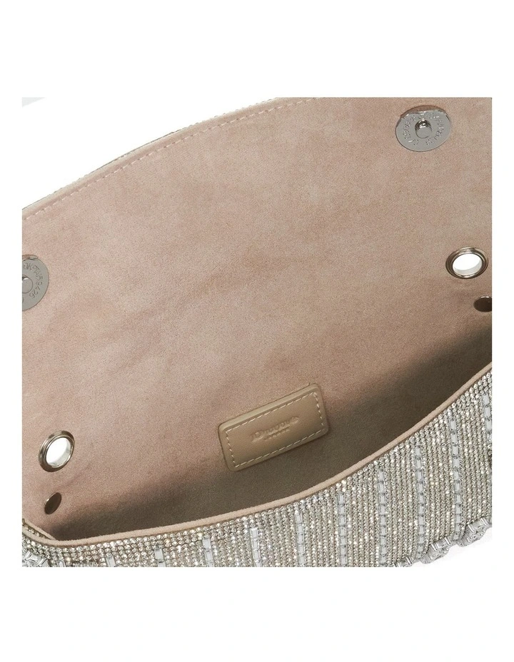 Elabourate Clutch In Silver image 4