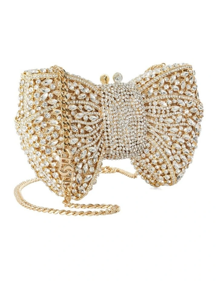 Enchant Clutch Bag In Gold image 3