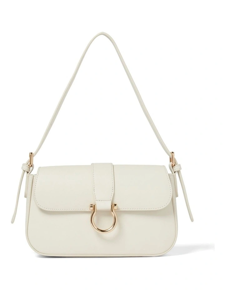 Maia Shoulder Bag in White image 1