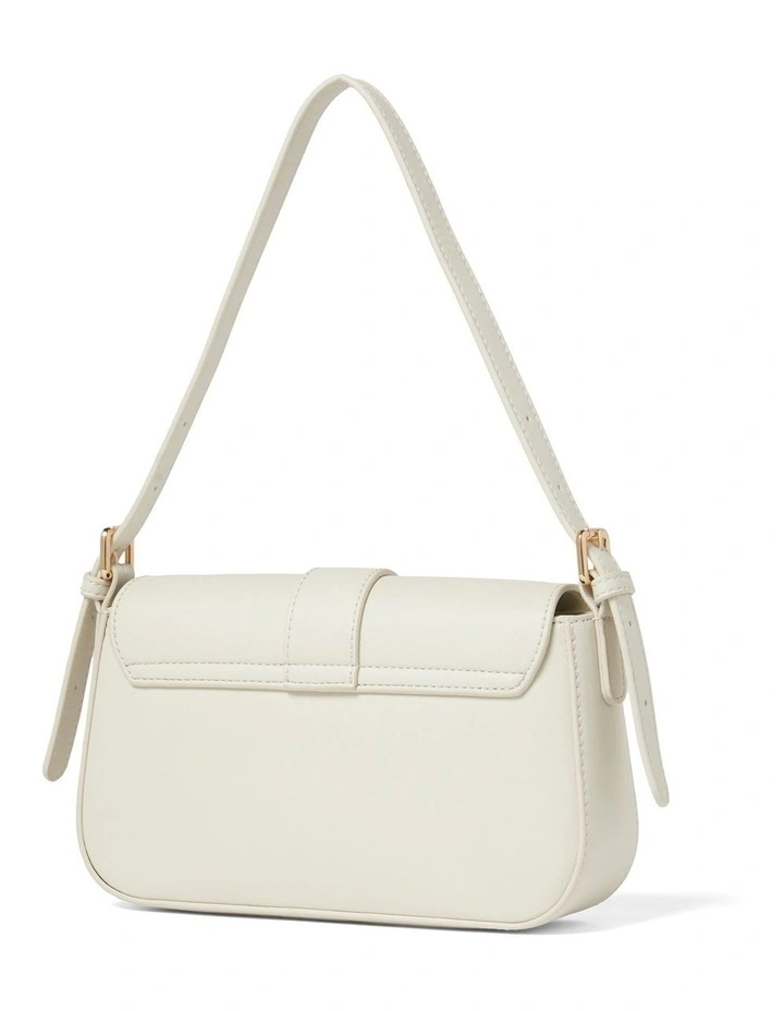Maia Shoulder Bag in White image 4