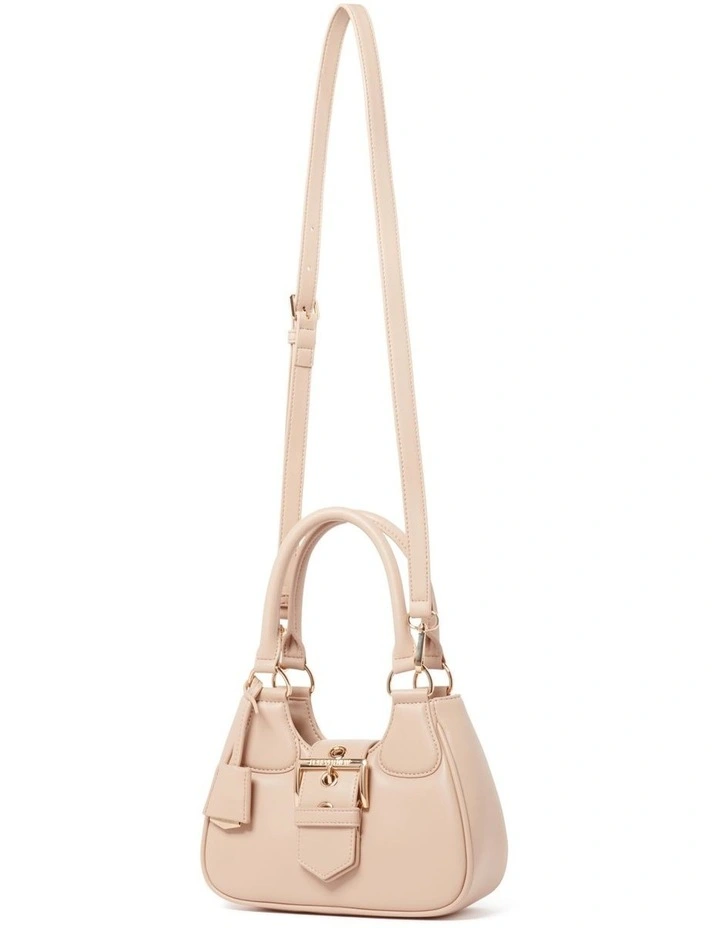 Signature Madison Buckle Moon Bag in Natural image 1