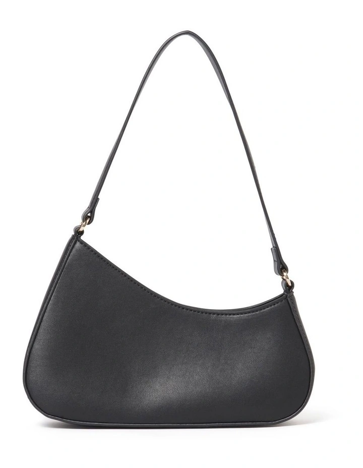 Shelley Scoop Bag in Black image 1