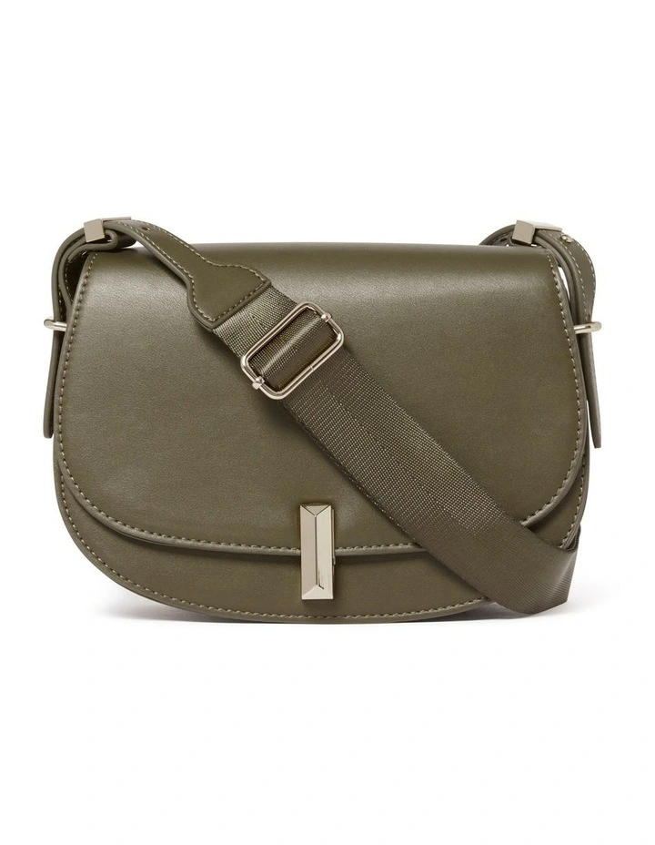 Amber Saddle Bag in Green image 1