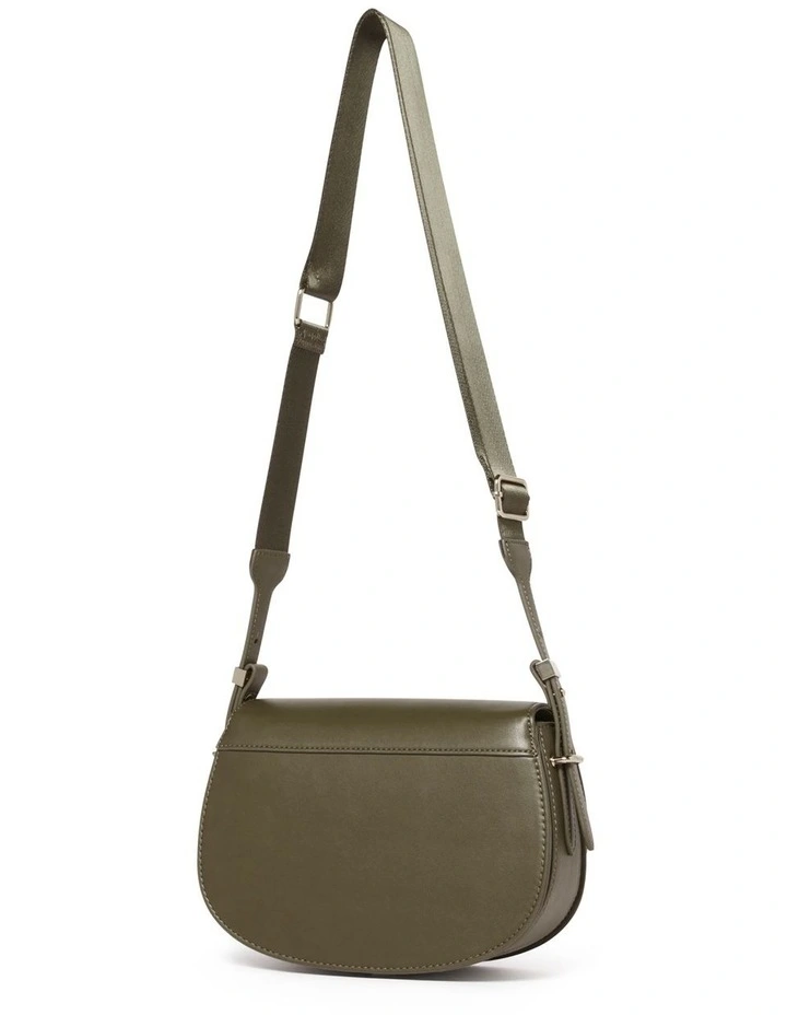 Amber Saddle Bag in Green image 3