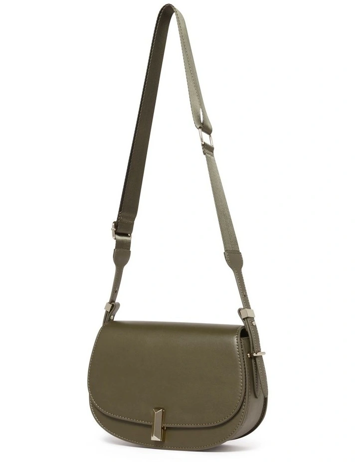 Amber Saddle Bag in Green image 4